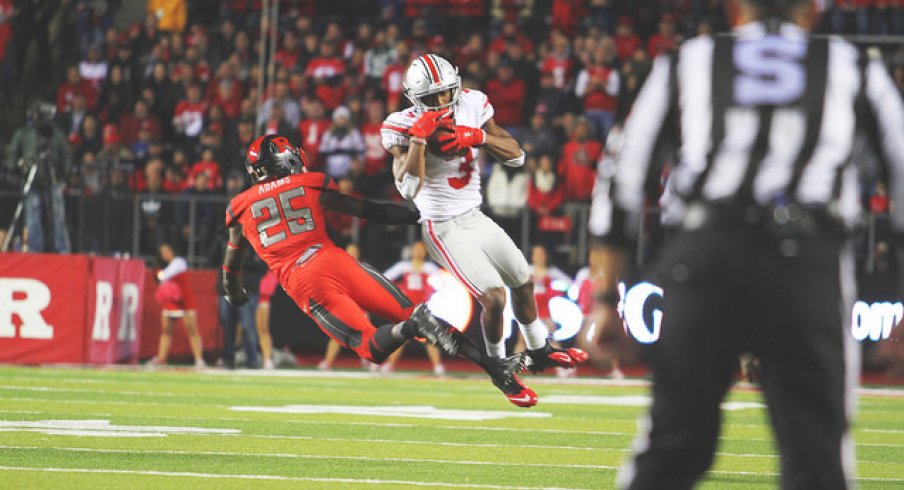 Mike Thomas gets #bizzy against Rutgers.