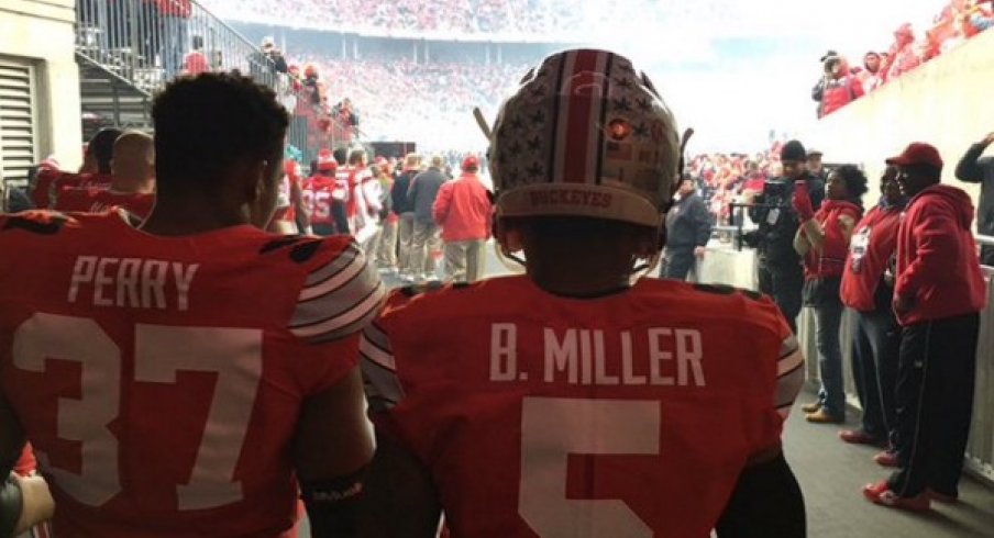 Braxton Miller will wear No. 5 for final home game against Michigan State.