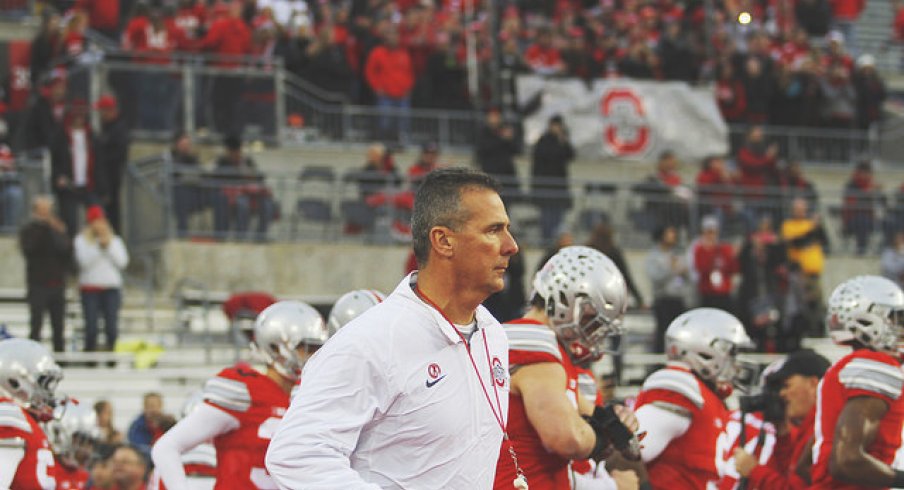 The Buckeyes took a fall in this week's Coaches Poll.