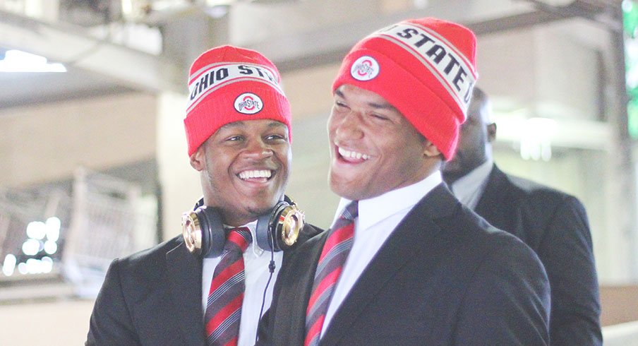 Ohio State linebackers Raekwon McMillan and Dante Booker react to this piece.