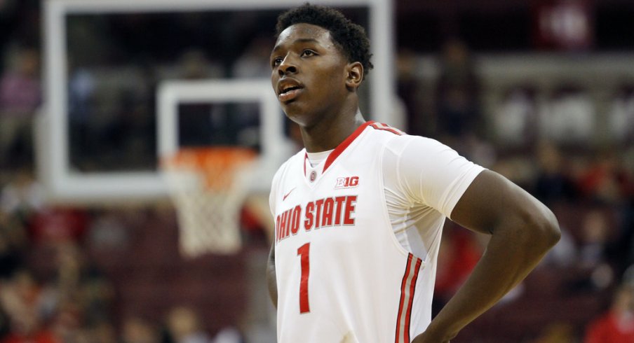 Jae'Sean Tate looks in disbelief during Tuesday's loss to Louisiana Tech.