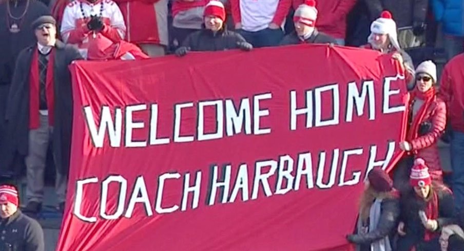 Welcome Home Coach Harbaugh