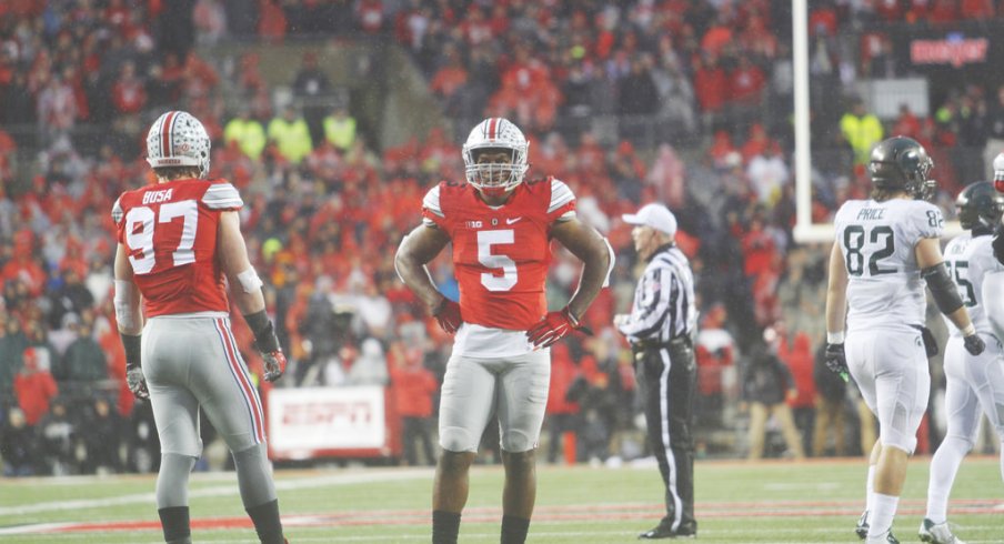 Joey Bosa, Raekwon McMillan and Vonn Bell were named first team All-Big Ten Monday.