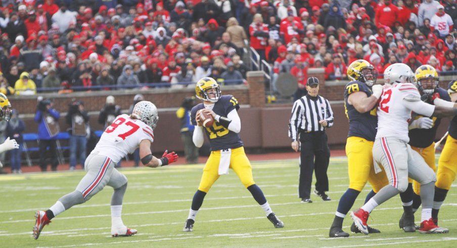 Joey Bosa talks about his sack of former high school teammate Jake Rudock.