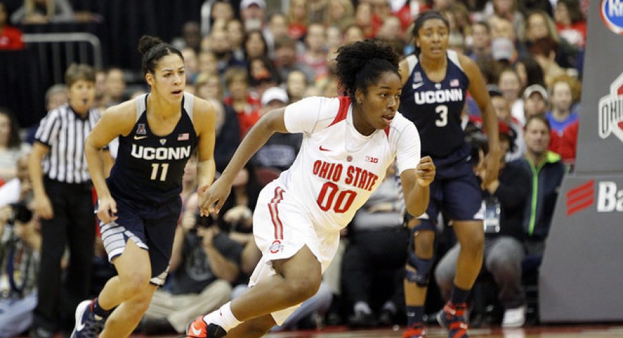 Ohio State freshman Kaylan Pugh leaves team.