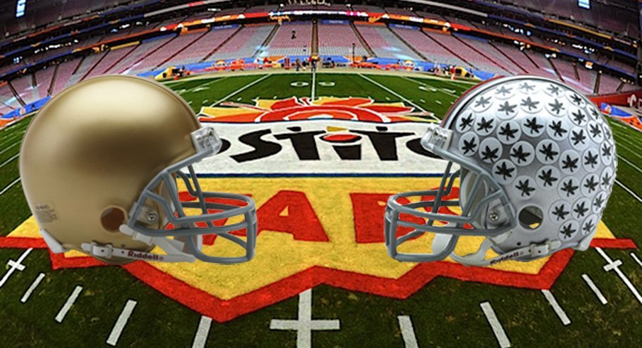 Ohio State will face Notre Dame in the Fiesta Bowl.