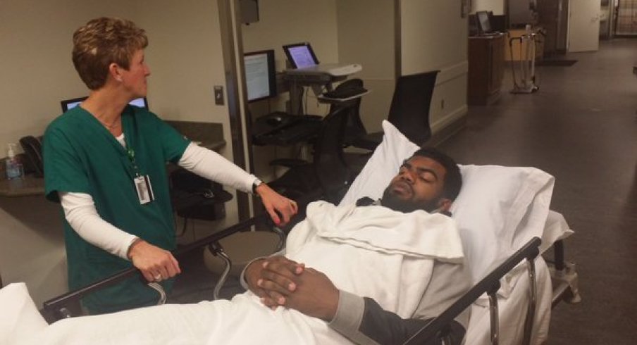 Ezekiel Elliott was sick the week of the Sparty game, according to his father.