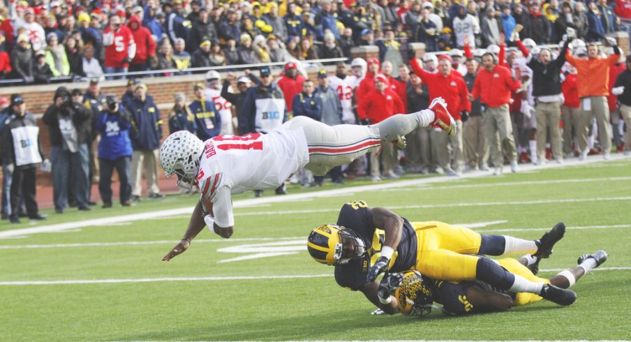 Barrett found the end zone thanks to a new addition to the OSU playbook
