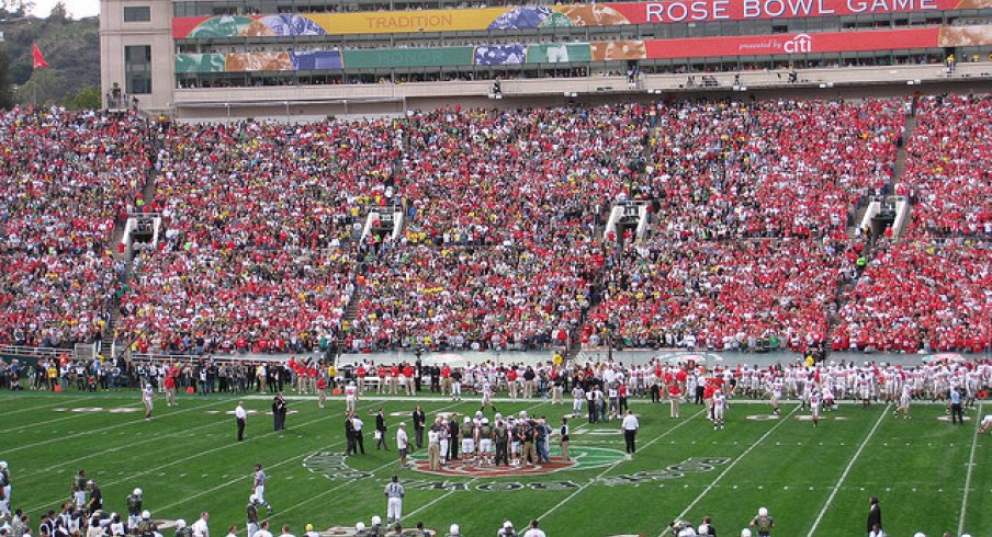 The Rose Bowl. 