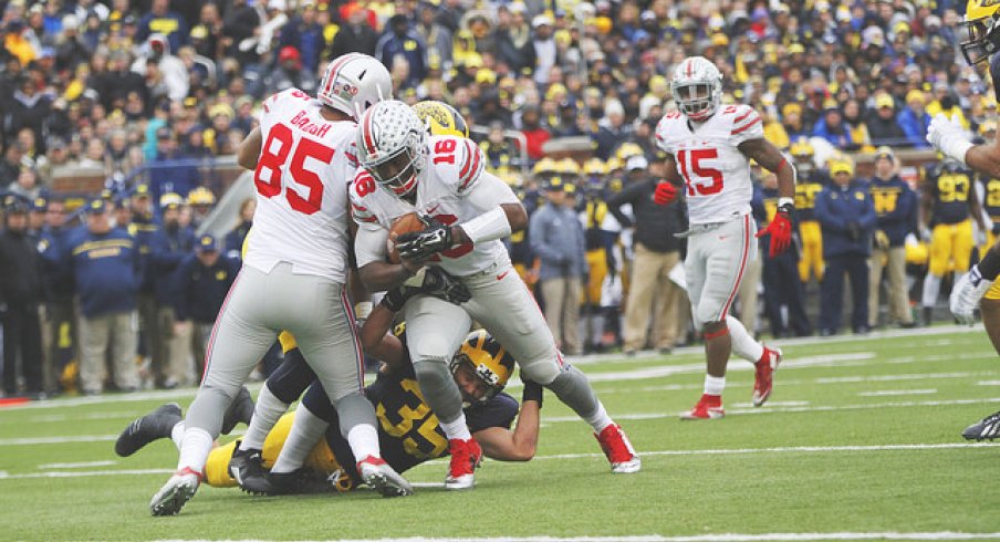 Joe Bolden was last seen chasing Ezekiel Elliott and J.T. Barrett around in Ann Arbor.