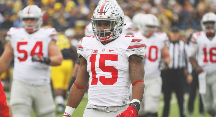 Ezekiel Elliott is the 2015 recipient of the Chicago Tribune Silver Football.