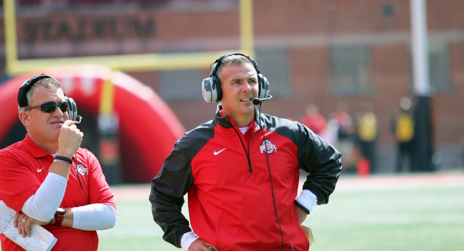 Urban Meyer and Ed Warinner are two of Ohio State's coaches that have ties to Notre Dame.