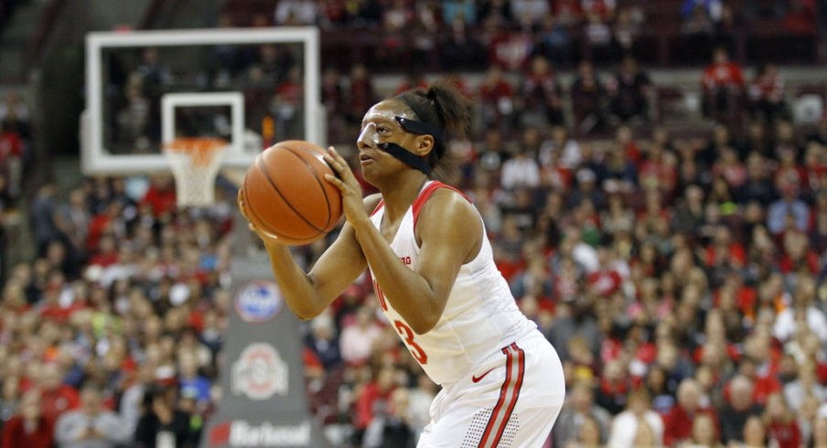 Kelsey Mitchell leads Buckeyes in their dominating win over North Carolina A&T