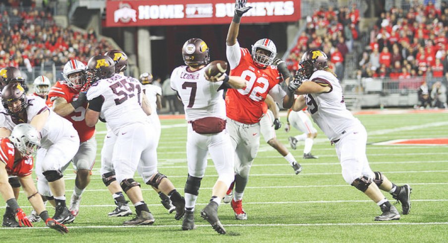 Adolphus Washington vs. Minnesota in 2015.