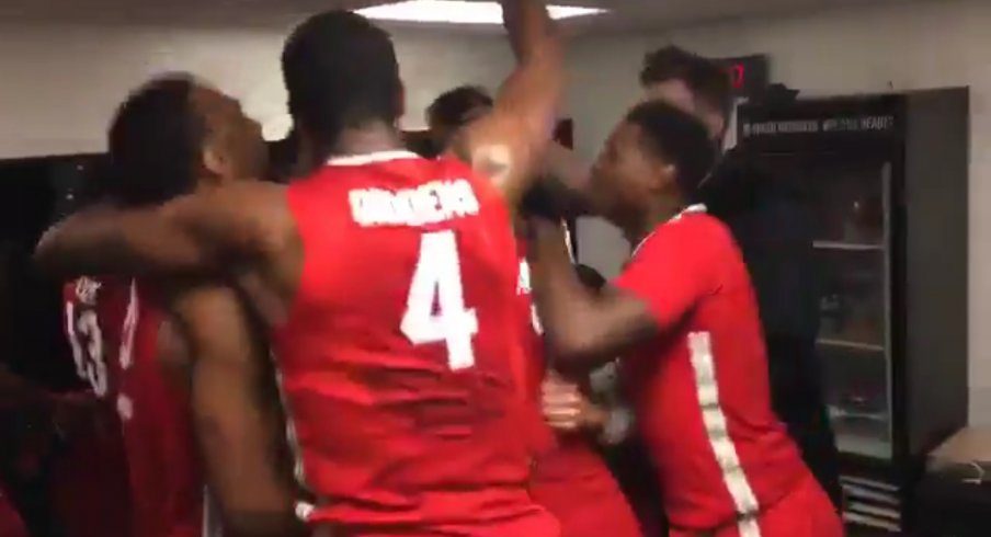 Team Celebrates Downing Kentucky