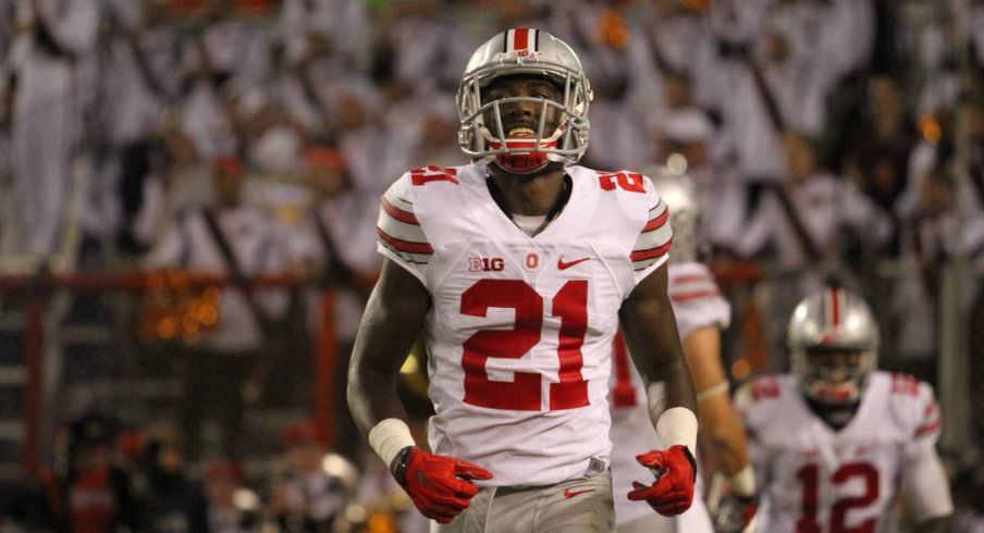 Parris Campbell at the Virginia Tech game