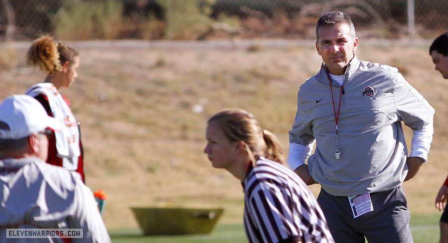 Ohio State Fiesta Bowl practice notebook.