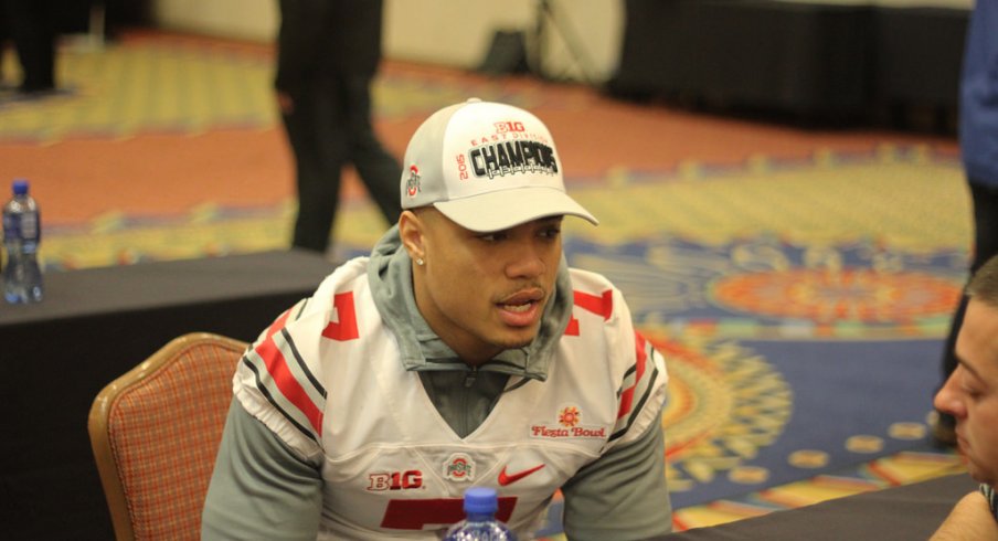 Jalin Marshall will leave Ohio State early and enter the 2016 NFL Draft.