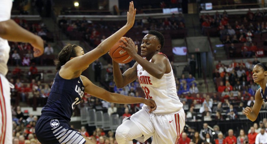 Shayla Cooper led the way in the post with 17 points.