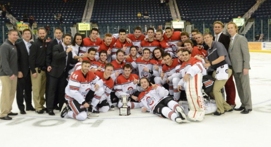 The Ohio State men's hockey team took home the Florida College Classic title.