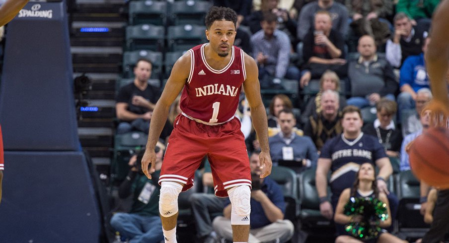 Indiana's James Blackon Jr. will not play against Ohio State.
