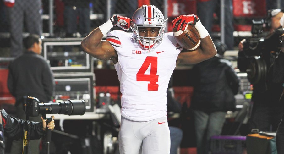 Curtis Samuel tallied 39 touches and 421 yards from scrimmage as a sophomore in Ohio State's crowded offense.
