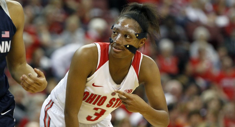 Kelsey Mitchell and the Buckeyes won their ninth consecutive game.
