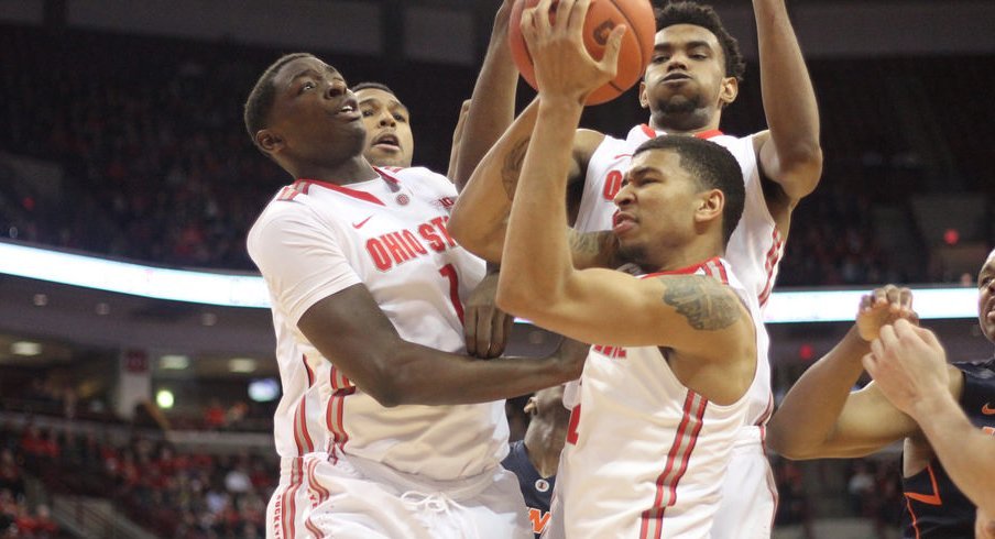 Four different Buckeyes have led the team in rebounding during their current 7-game win straek. 