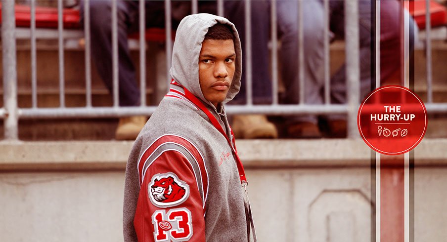 Isaiah Pryor during his last Ohio State visit