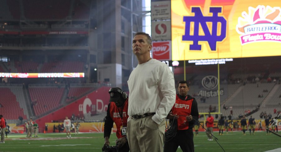 Urban Meyer's staff moves were a result of his need to keep Ed Warinner in the press box.