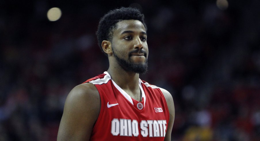 JaQuan Lyle disappointed after losing to Maryland.