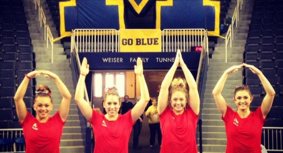 O-H-I-O in Ann Arbor