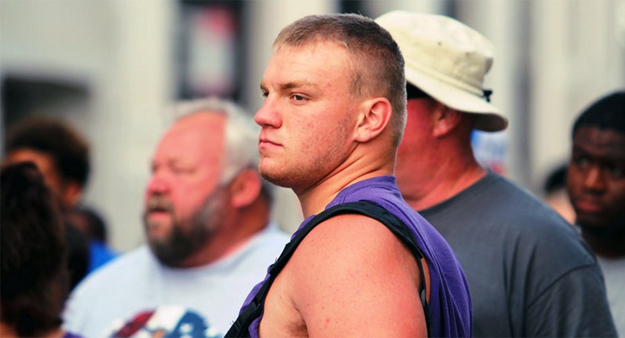 Ohio State commit Gavin Cupp at Friday Night Lights.