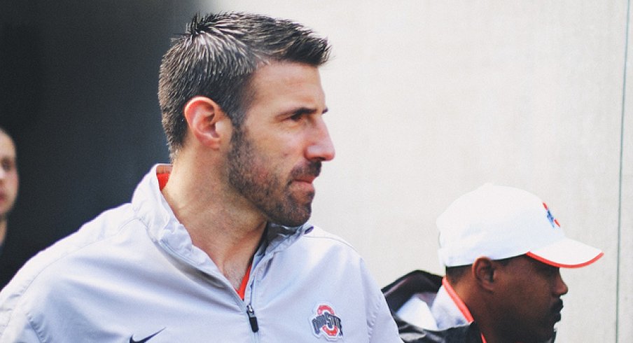 Mike Vrabel interviewing for the 49ers job.