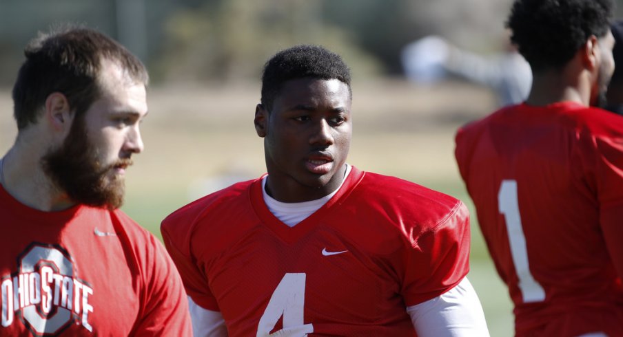 Ohio State junior Curtis Samuel had surgery on his foot Tuesday morning and could miss some of spring practice.