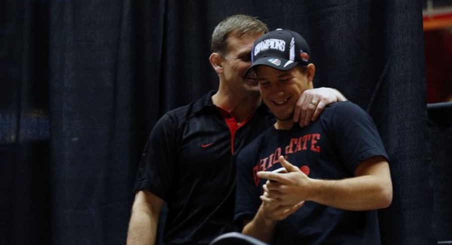 Logan Stieber joining Tom Ryan's staff.