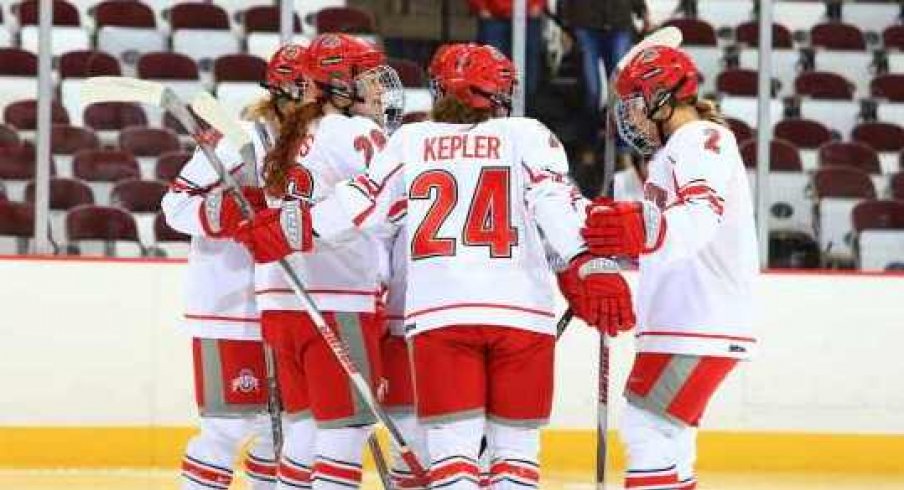 Claudia Kepler was a force as Ohio State women's hockey downed Minnesota State