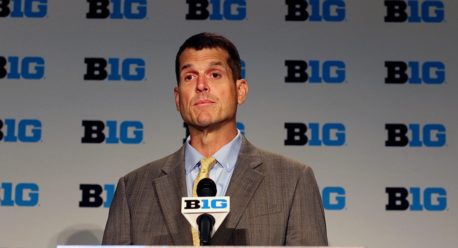 Jim Harbaugh is taking roster management to a whole new level in the Big Ten.