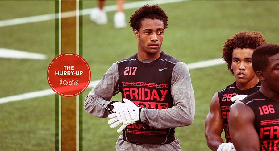 Ohio State 2018 offer Jaelin Gill at Friday Night Lights in July, 2015