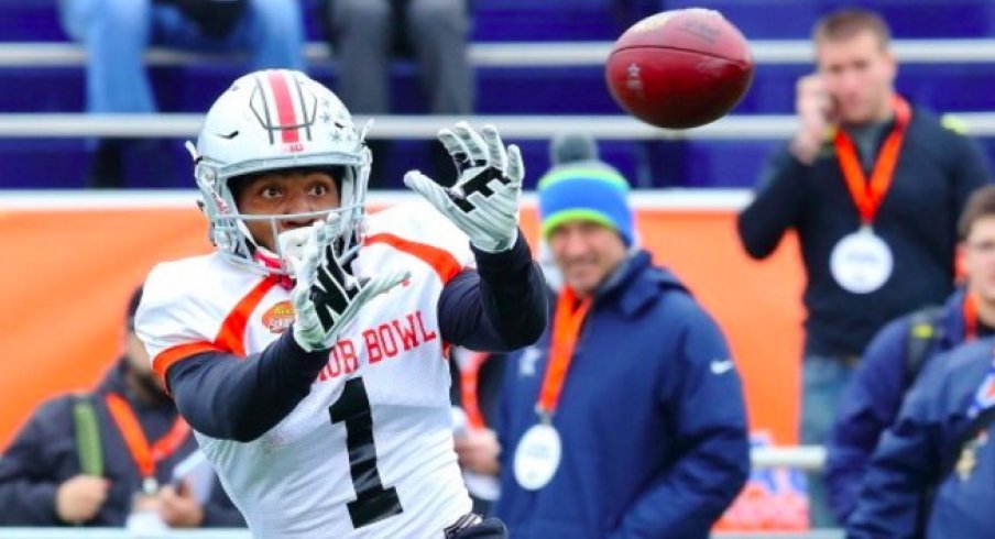 Ohio State's Braxton Miller is the 2016 Senior Bowl practice player of the week.