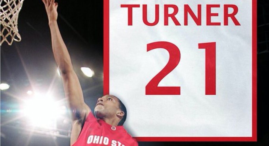 Ohio State will retire Evan Turner's number in February.