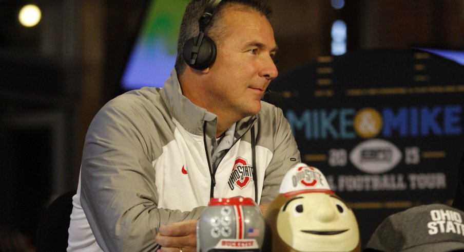 Urban Meyer's contract earned him $60,000 Sunday.
