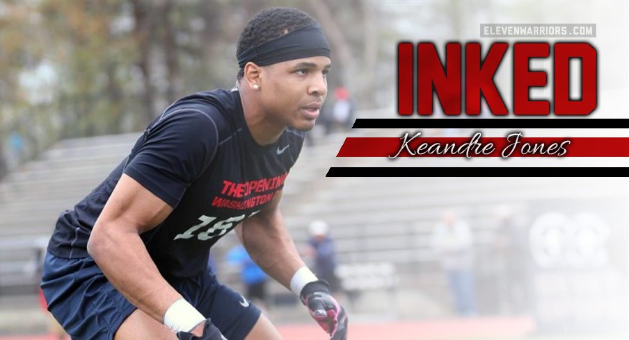 Maryland linebacker and Ohio State signee Keandre Jones