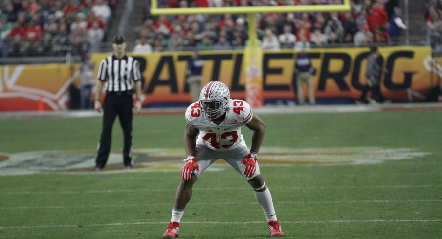 Ohio State's defense must find a replacement for Darron Lee next season.