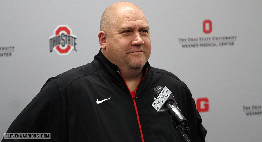 Greg Studrawa's term sheet has him making a base salary of $400K at Ohio State.