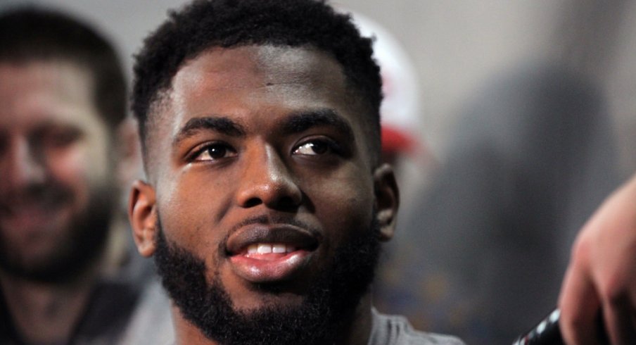 J.T. Barrett meets with the media Wednesday morning. 