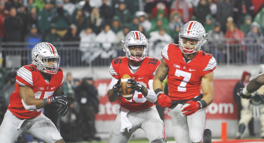 J.T. Barrett may increasingly find the backfield more crowded in the future