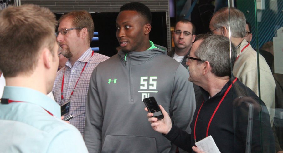 Noah Spence reflected on the past that led to his exit from Ohio State Friday.