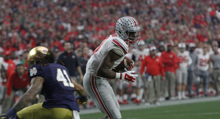 Ohio State players didn't catch many passes in 2015, but still believe the school prepared them for the NFL.