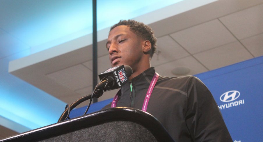 Mike Thomas at the NFL Scouting Combine